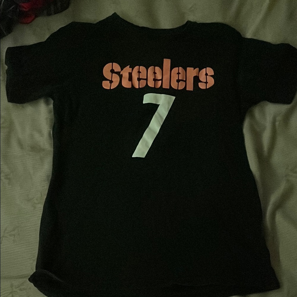 Kids Steelers Black T-Shirt BEN ROETHLISBERGER